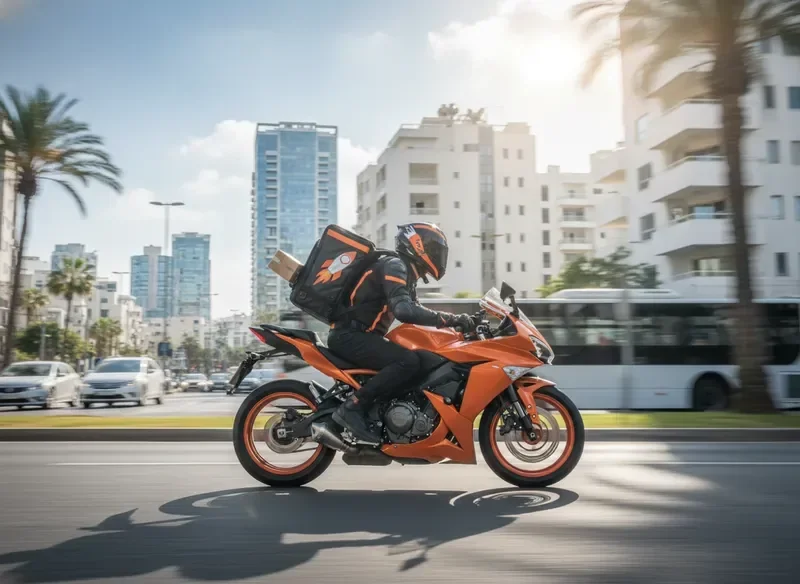 קטנוע אקספרס למשלוחים קטנים ומהירים בעיר